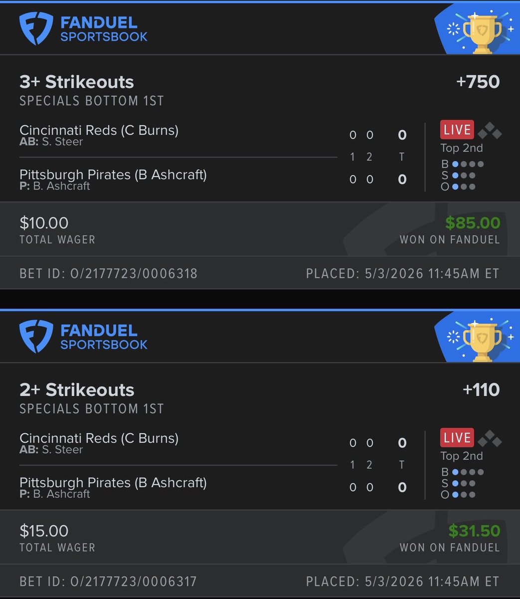 _IcyPicks's tweet photo. Chew and D Money have been killing it this season! They had themselves a night last night to start the month!✅ If you’re not in the discord what’re you doing? Be sure to join the free discord for all our picks! https://t.co/bQpPTZLrOX

#NBA #MLB #PGATour #CadallicChampionship https://t.co/ur5x75Y1R6