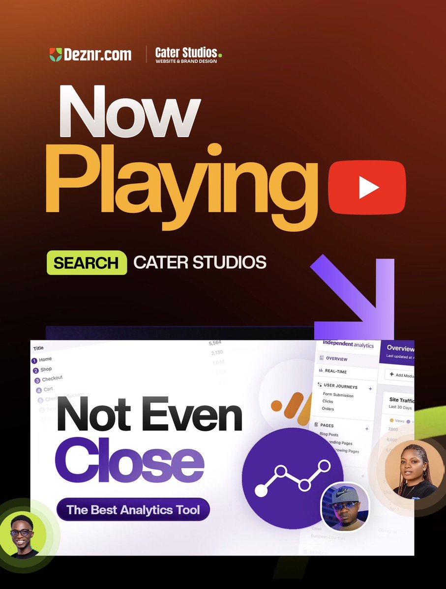 LEARN A MAJOR PART OF MY CLIENT MAINTENANCE SYSTEM NOW.  youtube.com/CaterStudios 
BEST FREE WP ANALYTICS TOOL TOTAL BREAKDOWN— Now playing live on YouTube at Cater Studios

Recently I had a conversion with the team that made this amazing tool Independent Analytics and it was such
