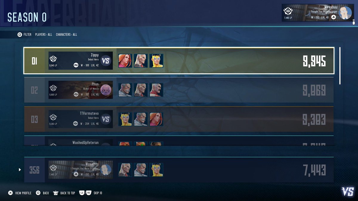 Weaabuu's tweet photo. Hit top 500 (I'm at the bottom) https://t.co/313oqafMkz