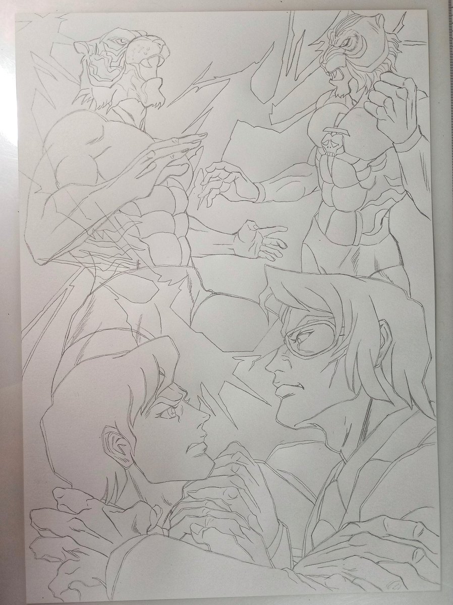 mieuxmieux_x's tweet image. #WIP
清書終わり。
さぁ、Gペンでｺﾞﾘｺﾞﾘ描くぞ💞
(それにしても皆を何億光年も
置き去りにしてる気がするん
ですが、大丈夫かしら)。