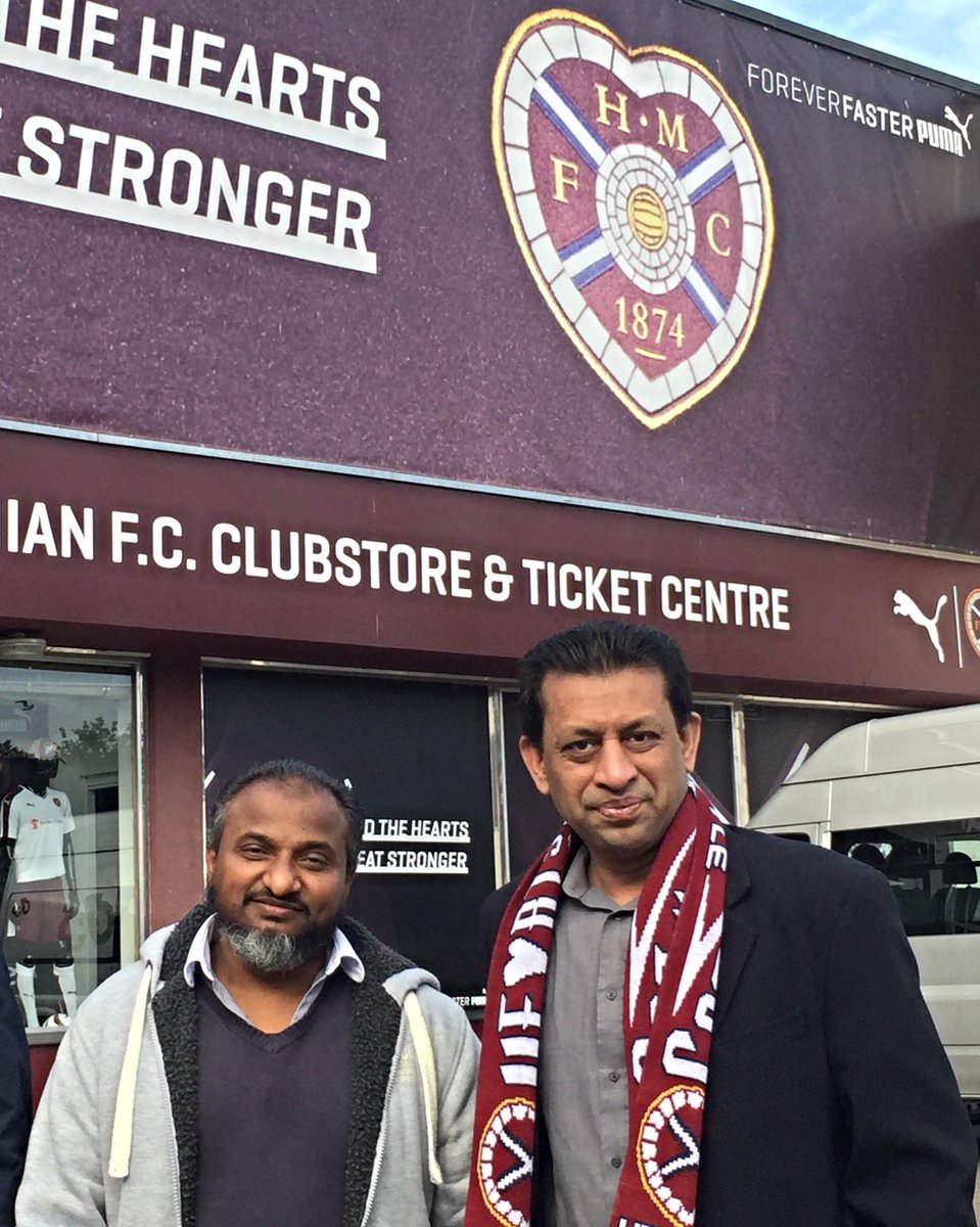 FoysolChoudhury's tweet photo. C’mon @JamTarts 💪 ❤️  

All the best today go and smash Rangers…  

Bring the Premiership back home to Edinburgh where it belongs 🏆  

#HeartsVsRangers 
#ScottishPremiership #Jambos https://t.co/3YZUKiGO4k