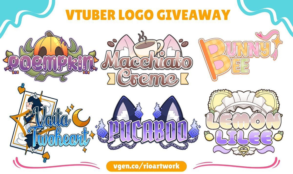 ✨ May Vtuber Logo Raffle ✨ 

Since my commission is empty, now time to giveaway my Vtuber Logo for my Vtuber fellows ❤️

End in 10 May 2026, How To join:
👉 Follow 
👉 Comment &amp; Retweet
👉 Drop your PNG

#Vtuber #VGenComms #smallartist #commissionsopen
