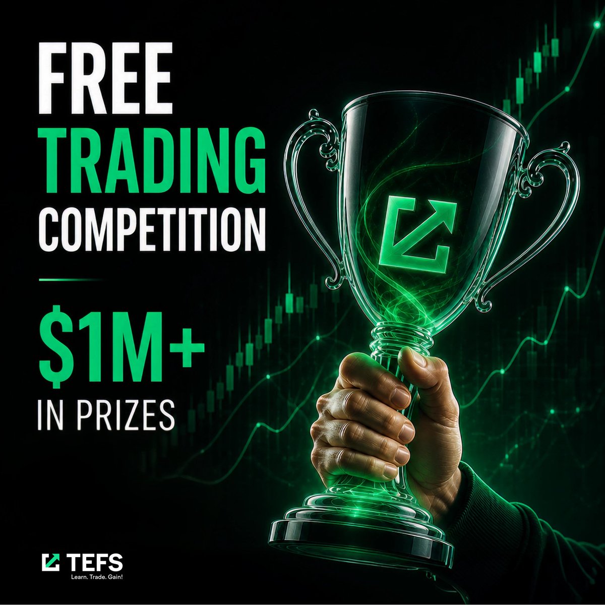 tefs_academy's tweet image. $1M+ on the line.
Free trading competition.
Registration: May 4 – May 17.
Secure your spot. 

#TradingSuccess @TheArena