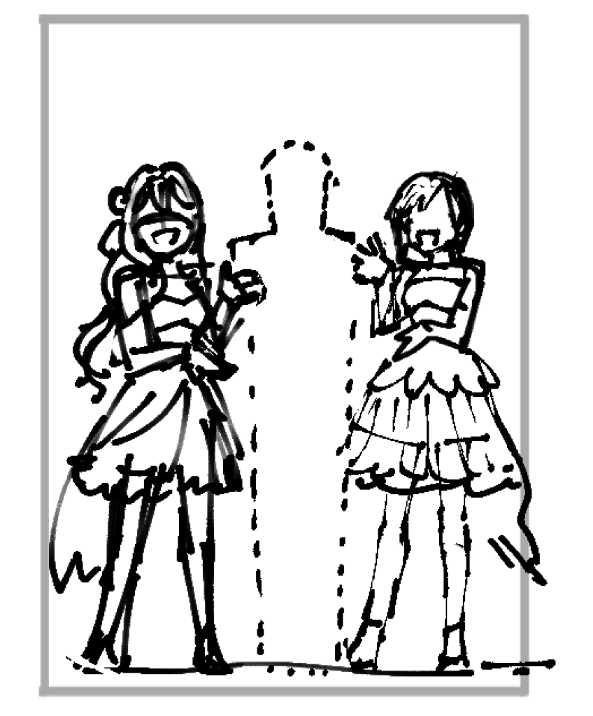 細かすぎて伝わらない系で「フィオレンティナに挟まれて恐縮するアクスタ」とか作ってみたいと思ったことはある(SoLBDブックレットとバンド舞台裏映像のやつ 