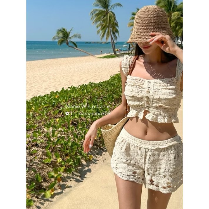 TID_F_'s tweet photo. ชุดเซทถักยอดฮิตที่สาวๆ ต้องมี! 🤩✨ งานดีมากกก ผ้าถัก��ุ่มนิ่ม ใส่สบาย ไม่ร้อน ใส่คู่กันคือน่ารักคูณสิบ หรือจะเอาไปมิกซ์แอนด์แมทช์กับยีนส์ก็ปัง! แอบกระซิบว่าขายแยกชิ้นด้วยนะ คุ้มสุดๆ! 🔥
(ตะกร้าใต้เม้นท์นะคะะ)

#ชุดเซท #ชุดไปทะเล #ของดีบอกต่อ #แฟชั่นผู้หญิง #OOTD 🏝️💖 https://t.co/fEqrSPZGWB