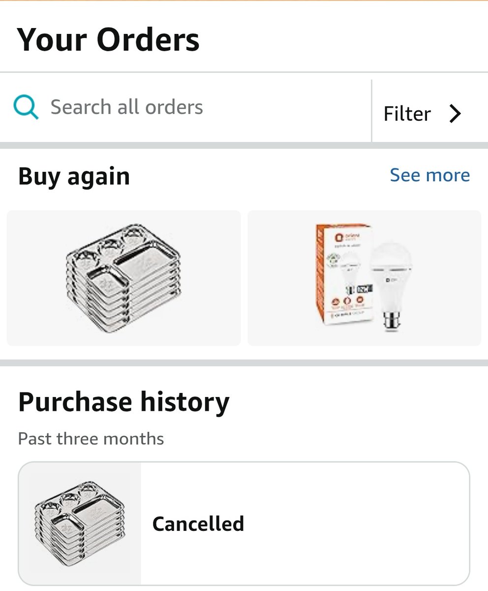 Eng_AnandPandey's tweet photo. @AmazonHelp @amazonIN My order was due today but never arrived. Now it shows as cancelled,even though I received no call or message from the delivery partner.Please investigate this.Order ID: 408-0375774-2267508
#AmazonIndia #AmazonHelp
 #CustomerService #BadServic #DeliveryIssue https://t.co/Xmy25jCArV