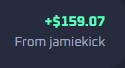 bott_gustas's tweet photo. Double U
@JamieJGambles
got insanely lucky today and won not once, but twice. Just give this streamer a chance, cause he is the GOAT. https://t.co/Cqo94slT7V