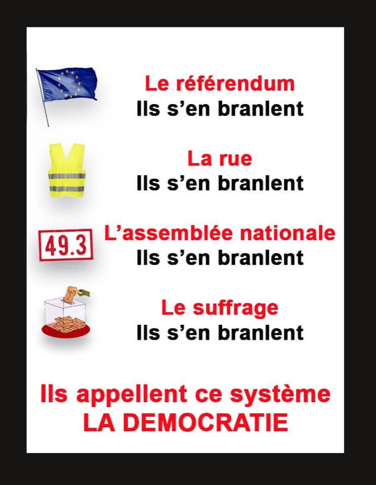 MaryMbois's tweet photo. La démocratie est d'une vulgarité pleine de grossiers personnages !.... 😏 https://t.co/6y0HL6JOKn