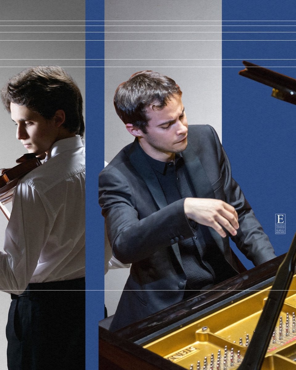 EscuelaRSofia's tweet photo. 🎻 Javier Comesaña y Enrique Lapaz conmemoran a Manuel de Falla en el Ciclo Maestros.

📅 22 de mayo | 19:30 h
📍 Escuela Superior de Música Reina Sofía
🎟️ https://t.co/H8jhHGXg61 https://t.co/qImvXRIvjg