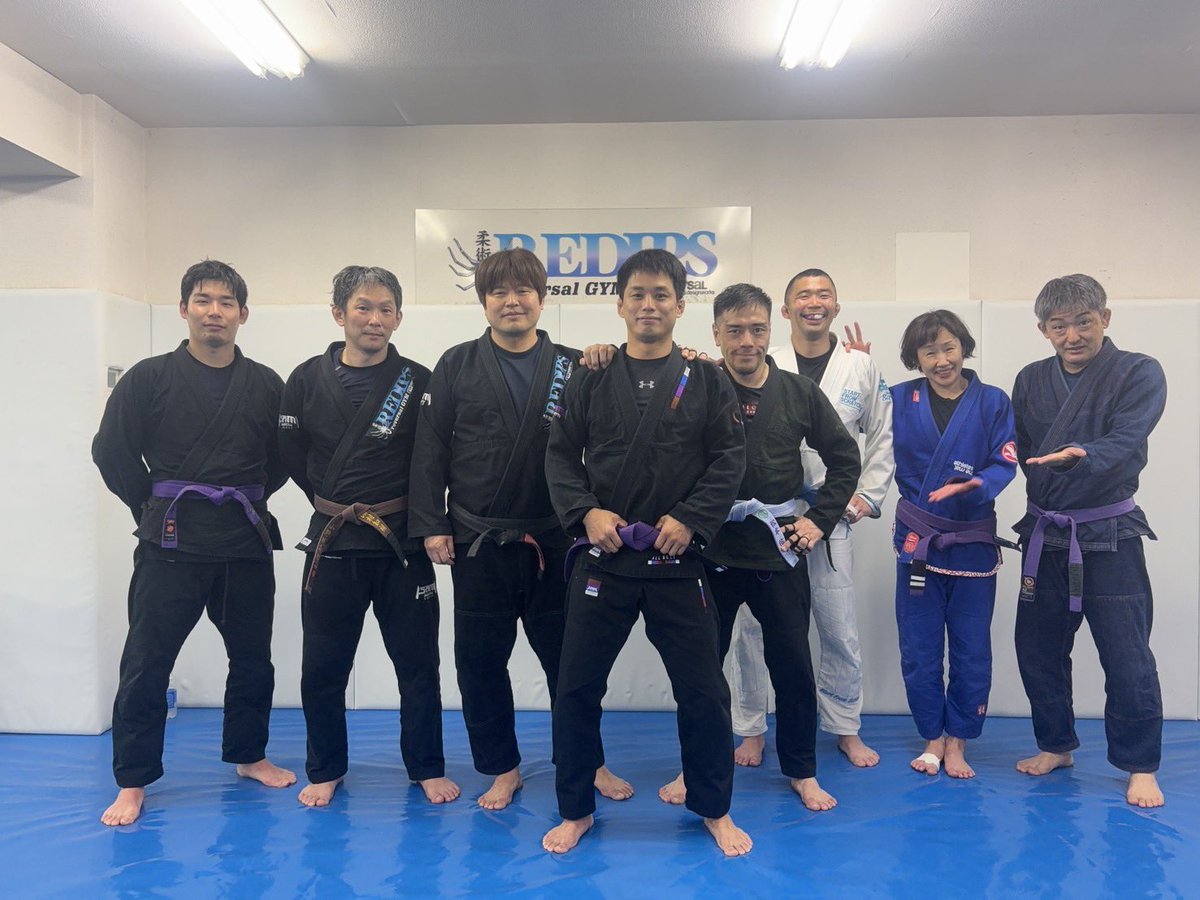 reversal_redips's tweet photo. 平素の練習状況、試合結果などを踏まえまして堀内隆作さんを紫帯に認定させていただきました。おめでとうございます！ https://t.co/ZaMv94tdZm