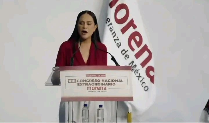 🇨🇺🇲🇽Presidenta electa de Morena, Ariadna Montiel Reyes:
 
"Claramente lo repetimos, nuestra solidaridad siempre estará con el pueblo de Cuba. Nos rige el principio juarista entre los individuos como entre las naciones, el respeto al derecho ajeno es la paz".

#CubaNoEstáSola