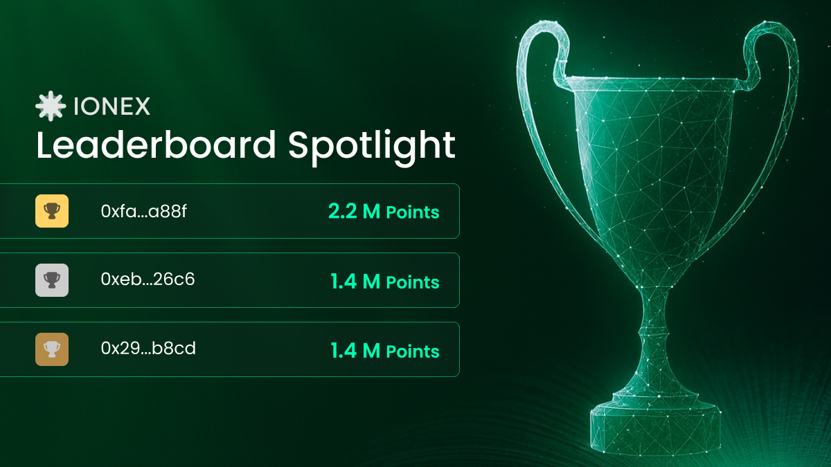 IonexTrade's tweet photo. Final leaderboard push ⚡

Points distribution ends tomorrow.
The rankings are close and every move still counts.

This is your last chance to climb. https://t.co/QXb0kRiN4a
