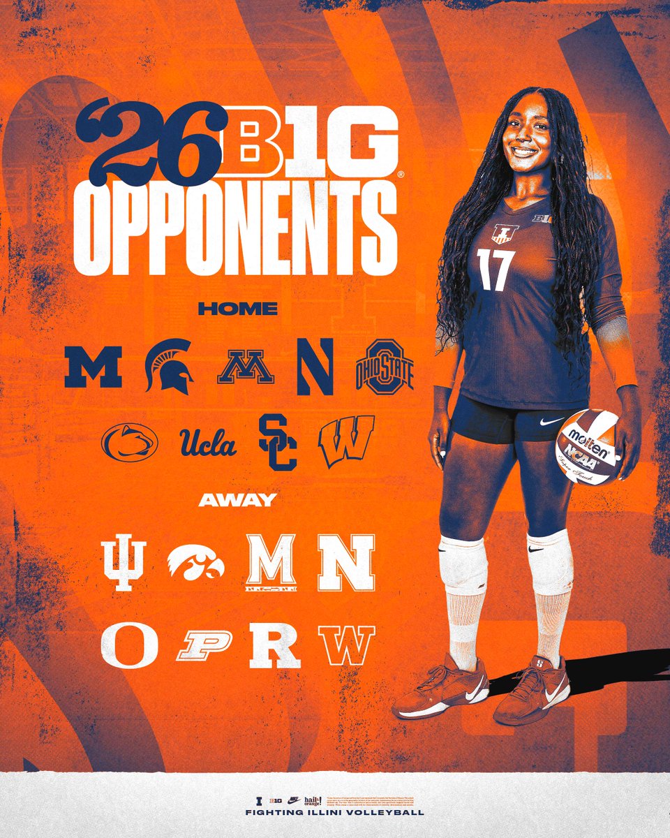 Illinois Volleyball tweet media