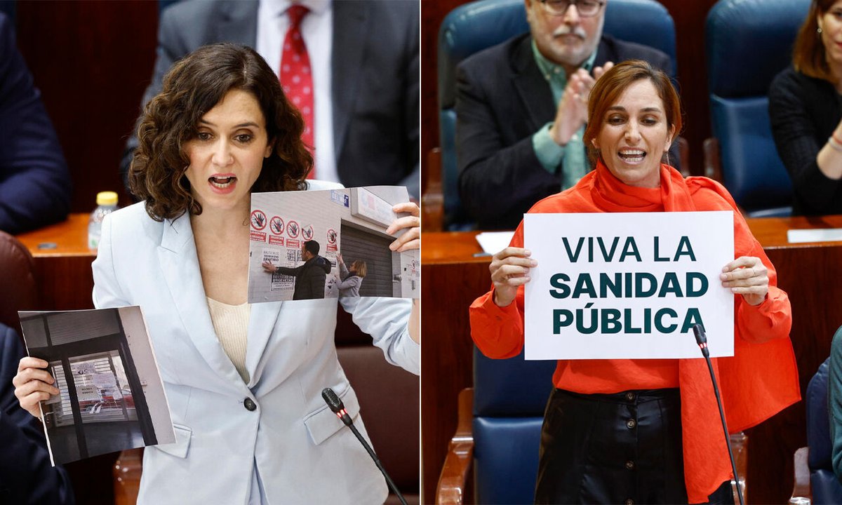 jomamuca's tweet photo. ¿Os acordáis de esta Mónica García?, no es la misma desde que es Ministra. Pues podéis estar seguros que si Emilio Delgado llega a un cargo, hará lo mismo, ¡NADA! Ahora, Mónica y Emilio hacen como si se enfrentasen pero es todo teatro para que confiemos en Emilio #SanidadPública https://t.co/aFR3vupMP0