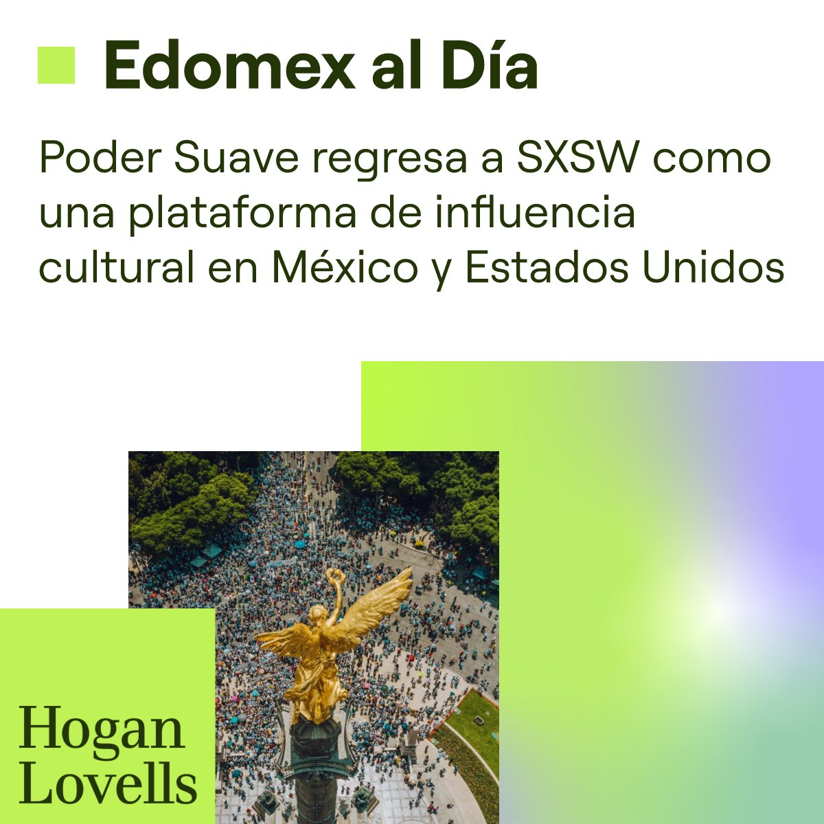 HLCMexico's tweet photo. La influencia México–EE.UU. hoy se construye con cultura, talento y creatividad. Poder Suave impulsa valor compartido y transformación.

Lee más: https://t.co/uv7OHtBaTH

#HoganLovells https://t.co/nCs16qPnFk