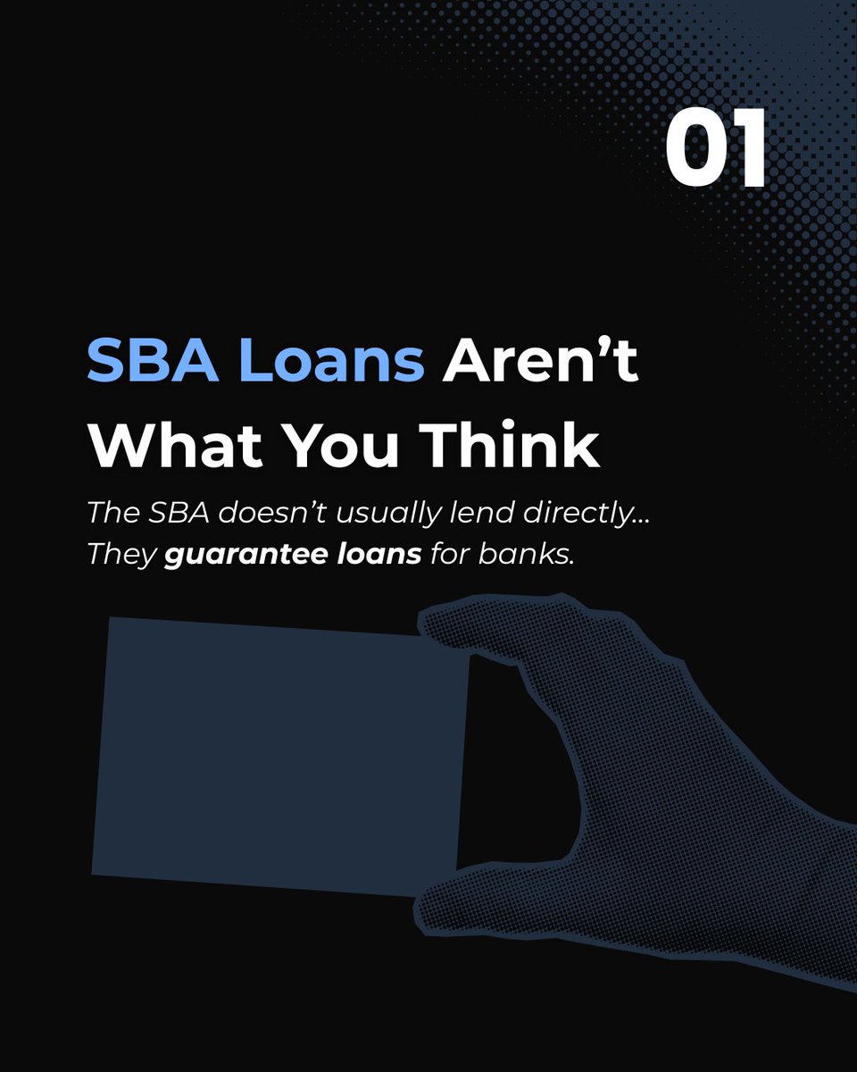 JAnthonyTyler's tweet image. Everything changes when you stop thinking “start” and start thinking strategy 🧠

The SBA isn’t the lender—it’s the guarantee 🤝
That one shift can change how you see funding.

#BusinessCredit #FundingStrategy #EntrepreneurMindset #WealthBuilding