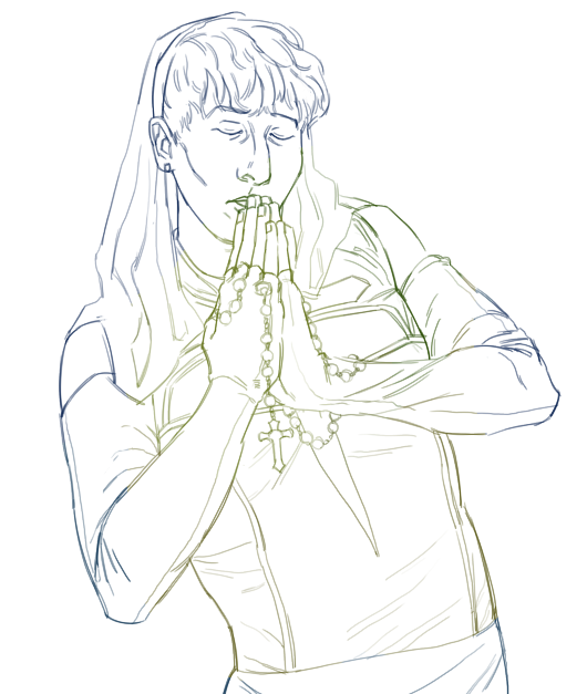 phomemelo's tweet image. SISTER PHILIP ARISE
Thinking about colouring... maybe WIP, maybe I'll leave it as it is
#phanart #sisterphilip