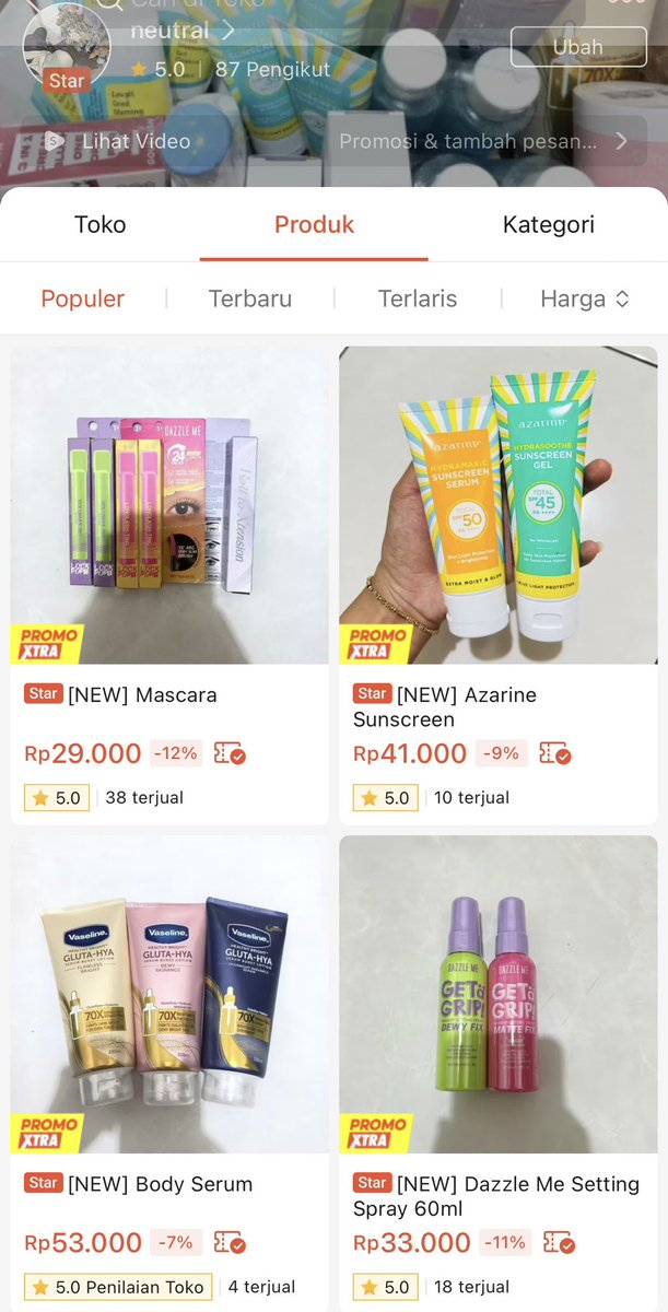 wts makeup skincare murah tweet media
