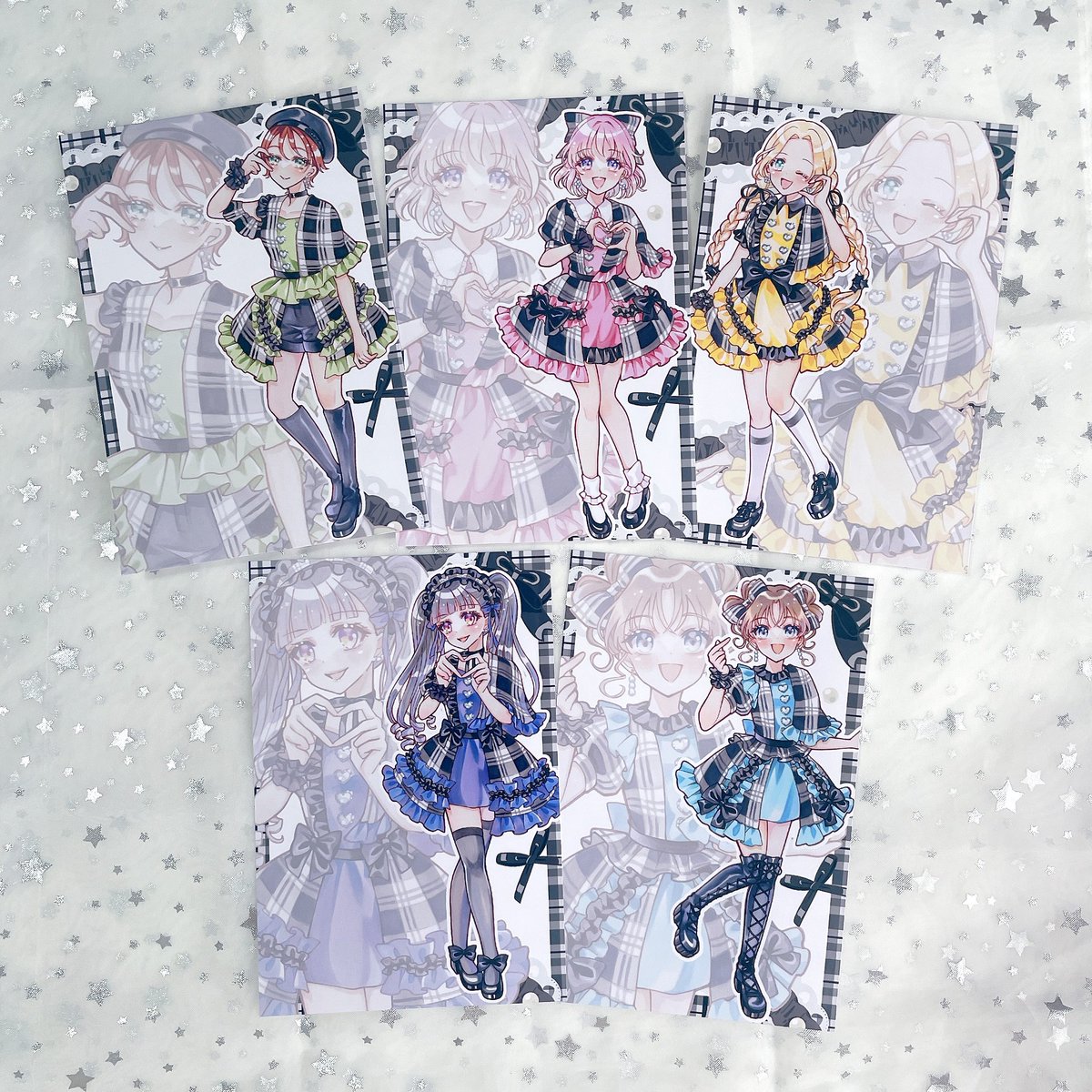 お品書きに載せられなかったポストカードです！ 新作のガデフォver.と