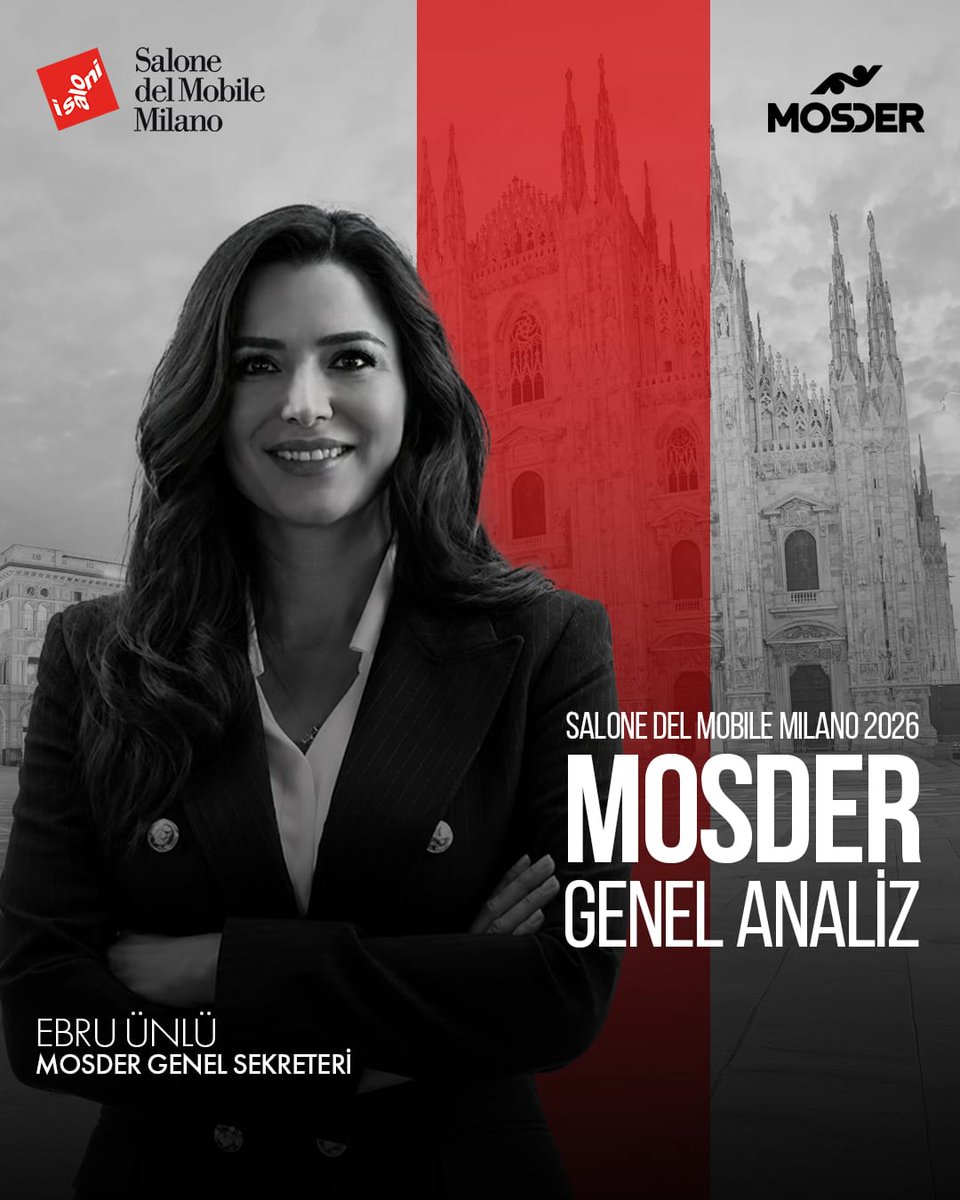 TMOSDER's tweet photo. Genel Sekreterimiz Ebru Ünlü’nün kaleme aldığı, Salone del Mobile Milano 2026 odağındaki analizde; tasarımın küresel rolü, markaların uluslararası konumlanması ve sektörün geleceğine dair başlıklar ele alınıyor.

Yazının tamamını okumak için:
https://t.co/rQGdENt5bE https://t.co/D57b7MXPJh