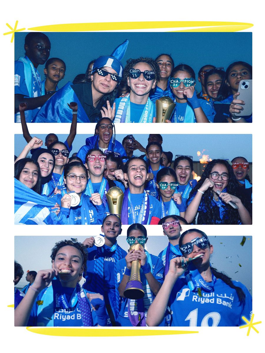 SWLeagues's tweet photo. مستقبل @alhilal_ws 👧🏻
وذكـرى مع الـذهـب 🏆

#الدوري_الممتاز_للناشئات https://t.co/ehQS7XvE9T