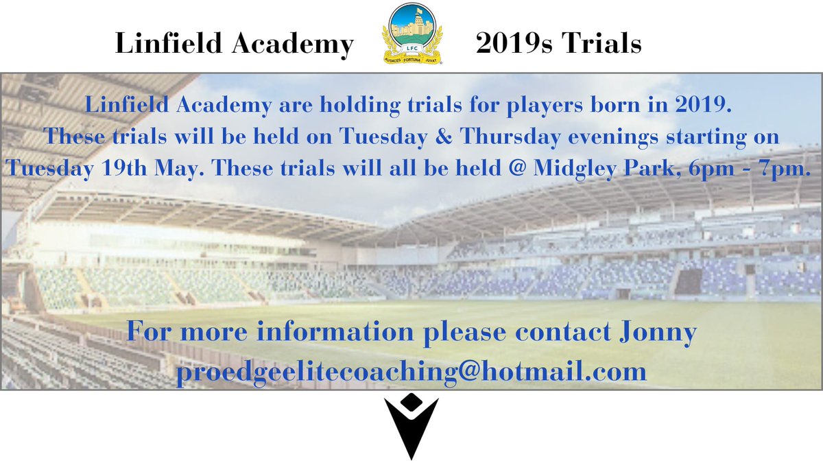 Linfield FC Academy tweet media