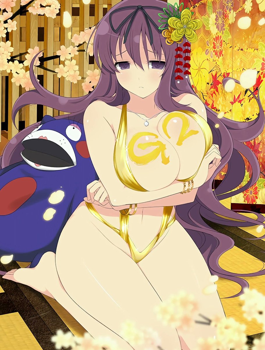 shirano_8's tweet image. #MurasakiMonday #紫 💜
#閃乱カグラ 
French Days / Golden Week 💰