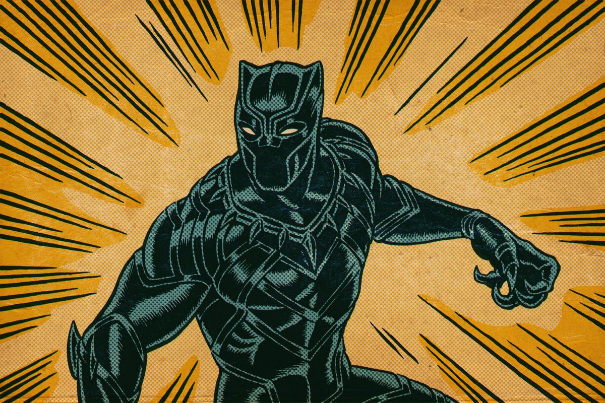 hallaboutafrica's tweet photo. T'Challa is 60! Today in 1966, the first African Superhero appeared: The Black Panther debuted in Marvel Comics’ Fantastic Four #52. The story is set in the fictional East African country Wakanda. With super-human strength and agility, the Black Panther is Wakanda’s warrior king. https://t.co/xfi7APd9k8
