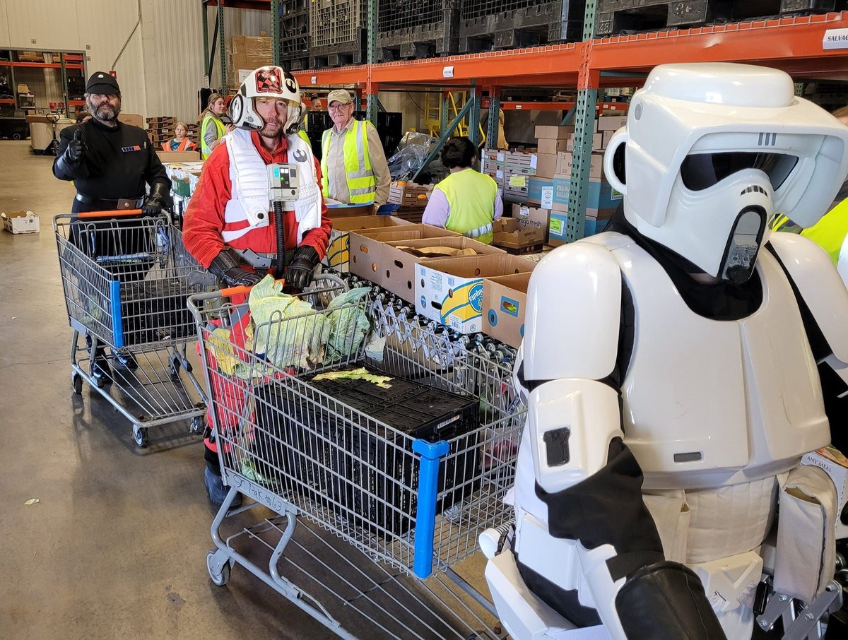 ComHarvest's tweet photo. May the 4th Be With You! A reminder that causes like relieving food insecurity can bring all of us together and accomplish great things. https://t.co/6ODlm0qgHm