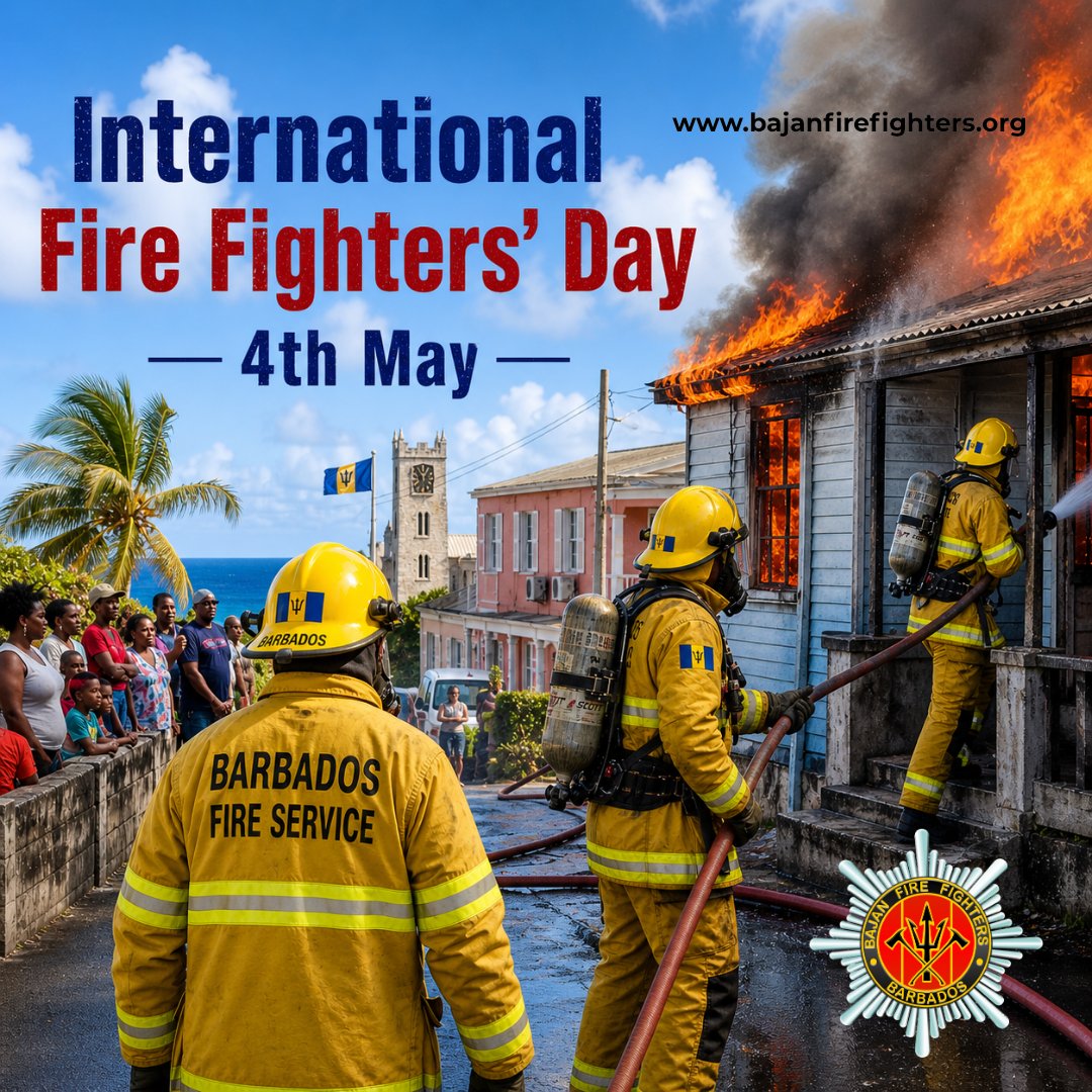Bajan Fire Fighters tweet media