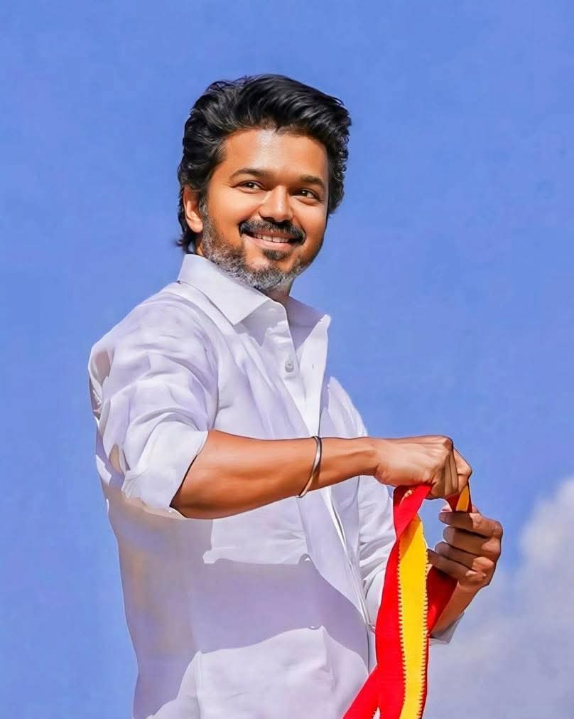shivareddypuli's tweet image. From box office to people’s office — Thalapathy is now CM!#Congratulations @TVKVijayHQ anna. Waiting to see your vision turn into reality for the state @actorvijay 

#TVKVijay‌ #TVKVijay‌HQ #CMTamilnadu