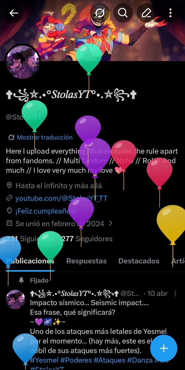 ✟꧁⛥.•°𝑆𝑡𝑜𝑙𝑎𝑠𝑌𝑇°•.⛥꧂✟ tweet media