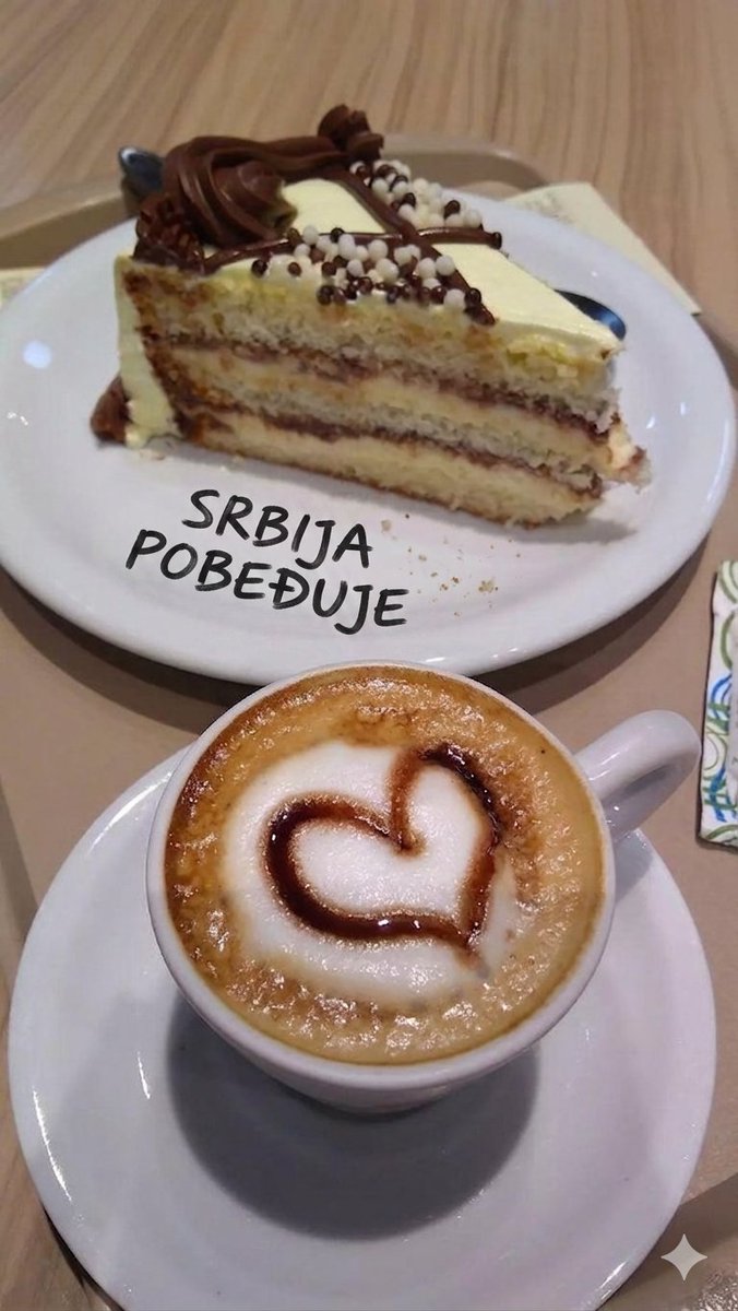 nemanjicteodora's tweet image. Ponedeljkom 🫠
SRBIJA SLATKO POBEĐUJE 🥰🇷🇸
#Srbija #pobeda #sweet