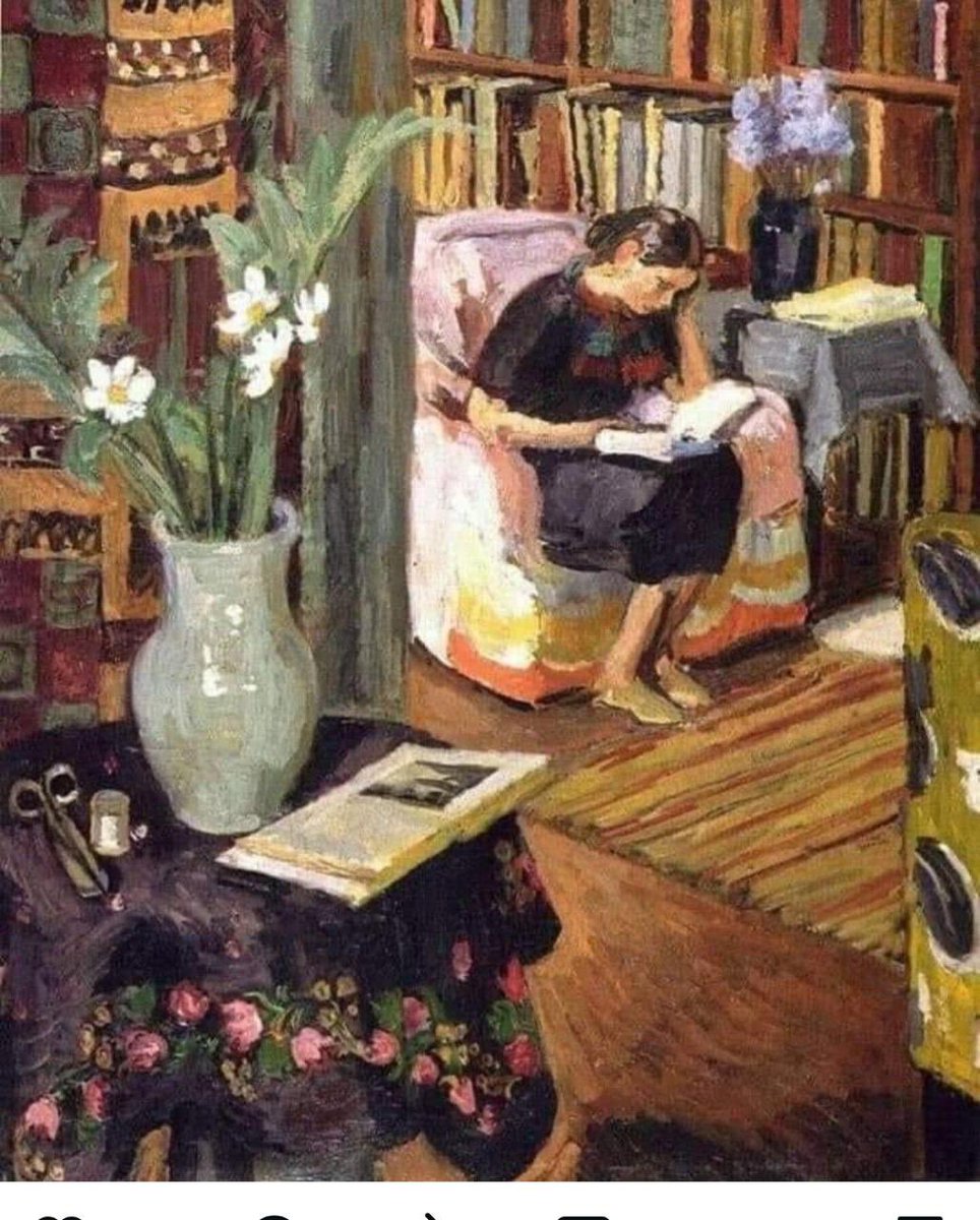 Vanessa Bell ( British, 1879-1961):
“Interior with Artist's Daughter”,
1935.