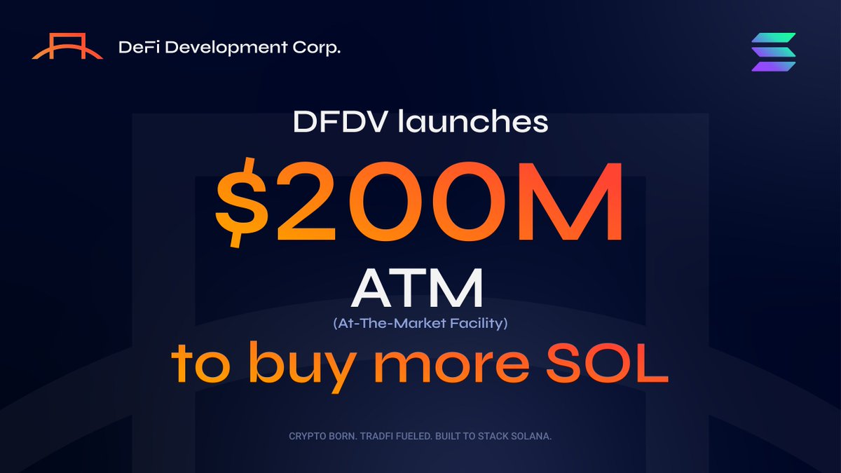 DeFi Dev Corp. (DFDV) tweet media