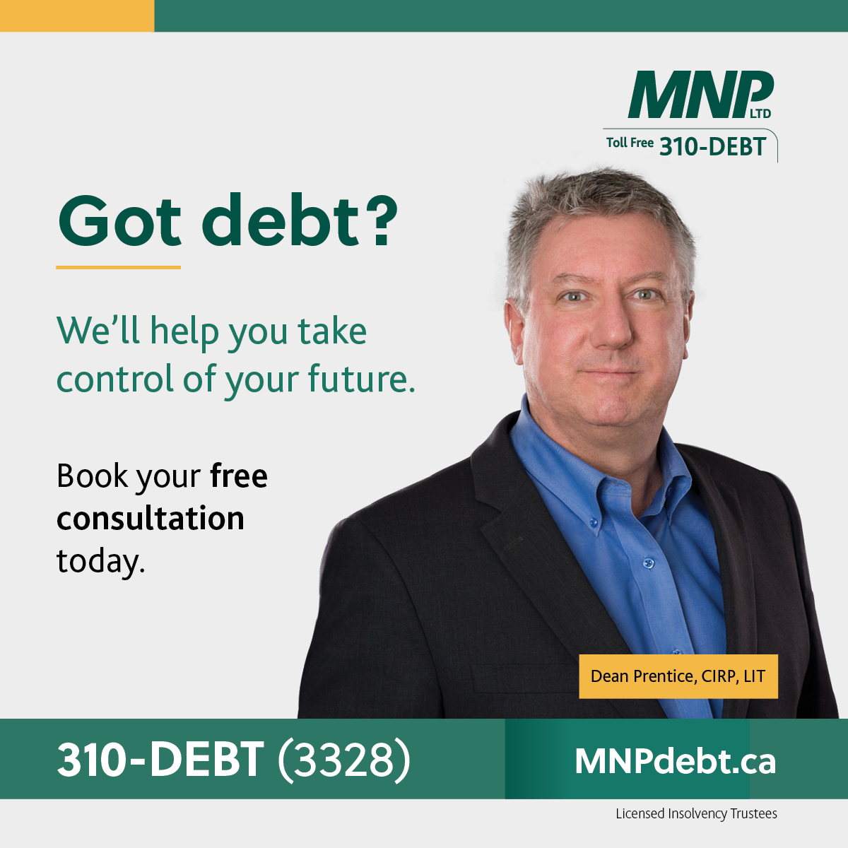 MNPdebt's tweet photo. MNP Debt helps Canadians take control of their financial future with trusted, confidential advice. 
Start with a free consultation today! https://t.co/vT4F85M6CF