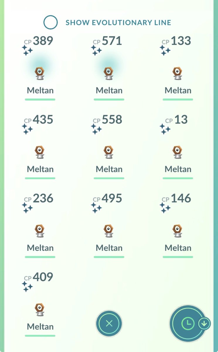Mr_MuFc1987's tweet image. So from the event I managed 10 shiny meltans and I missed a day too #PokemonGOApp #ShinyPokemon #ShinyCheck #PokemonGOfriends ✨✨✨✨