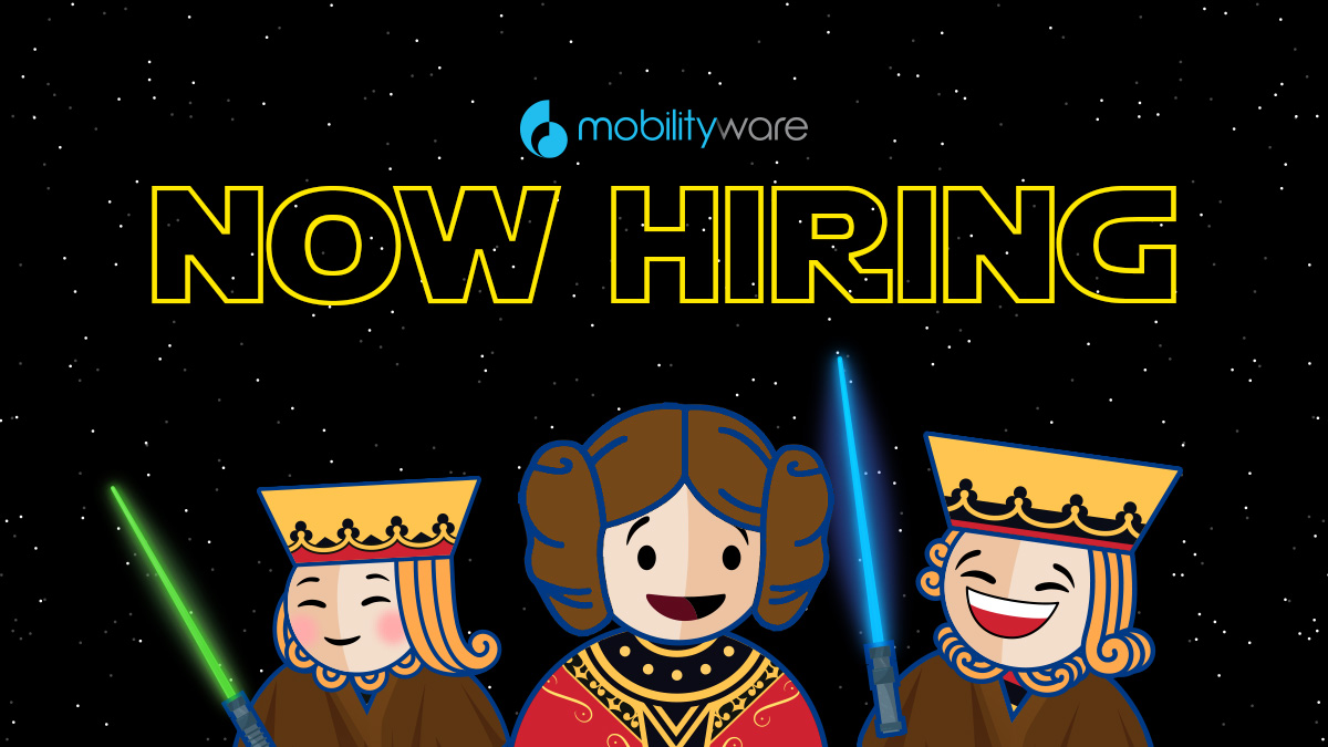 MobilityWare's tweet image. A new opportunity has entered the galaxy! 
This May the 4th, we’re searching for a Sr. Technical Artist to help bring balance to art and engineering at MobilityWare. Click on the link in our Bio and may the Force be with you.
 #NowHiring #MobileGaming #MobileGames
