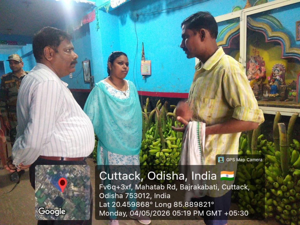 KMCKataka's tweet photo. Ensuring Safe Food for Citizens 🍎
The Food Safety Team of CMC, in coordination with the Enforcement Team, conducted a comprehensive inspection of fruit stockists in the Chhatrabazar area.
#CMCCuttack #FoodSafety #SafeFood #PublicHealth #EnforcementDrive https://t.co/4Cxfcm34mu