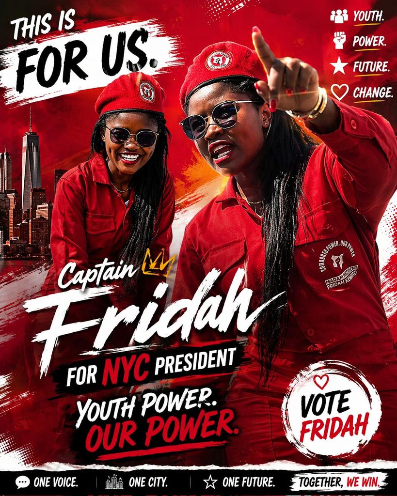Its_Davis11's tweet photo. Captain Fridah’s leadership showcases the strength of youth-driven change rooted in purpose, resilience, and a commitment to results that benefit communities. Fridah NYC President, Captain Fridah, #KemuntoNiPawa, #WakatiNiSasaGENZ https://t.co/JX0tO0Dhbj