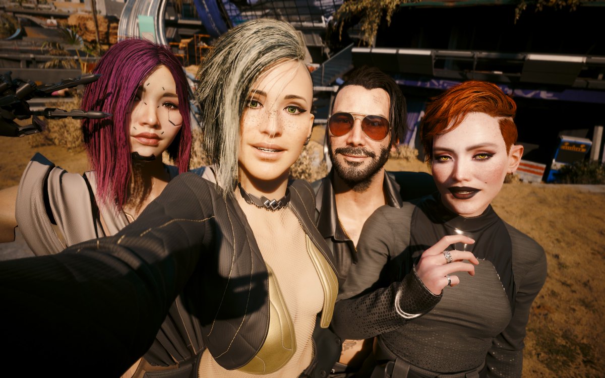 __RAPTIX__'s tweet image. V, So Mi, Johnny &amp;amp; Aurore 🥰
 
#Cyberpunk2077 #PhantomLiberty #PhotoMode #VirtualPhotography #Cyberpunk2077PhotoMode #Cyberpunk2077PhantomLiberty #VGPUnite #VPWorld #VPRetweet #WorldofVP #FutureVPSupport #VPMPhoto #EdgerunnerSaturday #V #Songbird #JohnnySilverhand #AuroreCassel