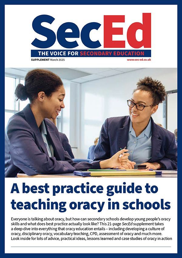 SecEd_Education's tweet image. A free 21-page SecEd guide to #teaching #oracy skills. Lots of practical ideas for #schools: Defining oracy – Disciplinary oracy – Teaching vocabulary – Assessing oracy – Oracy in year 7 – A culture of oracy – Oracy &amp;amp; disadvantage – Case studies &amp;amp; more: buff.ly/DD8CL5j