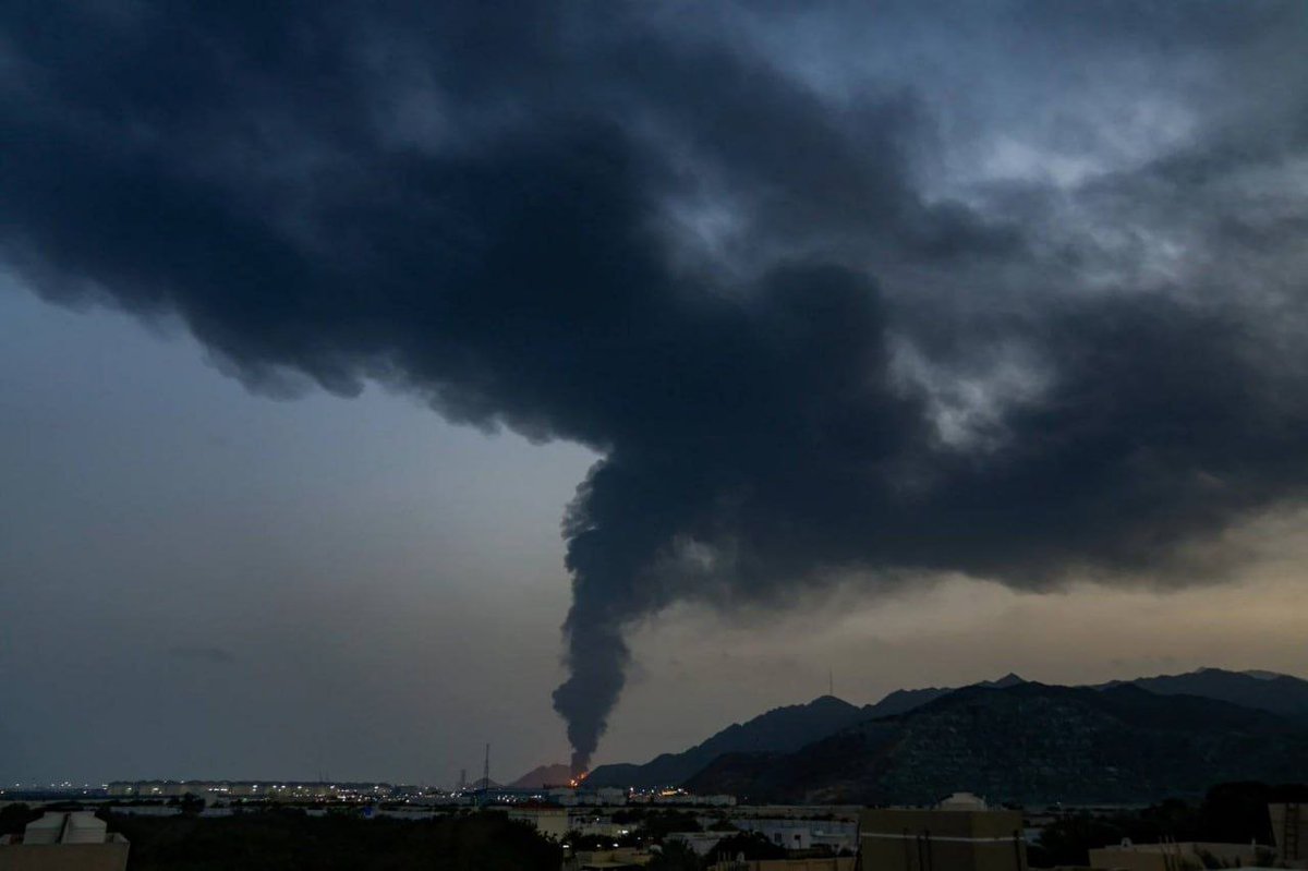 Fujairah UAE after the attacks !

#Gold #Oil🛢