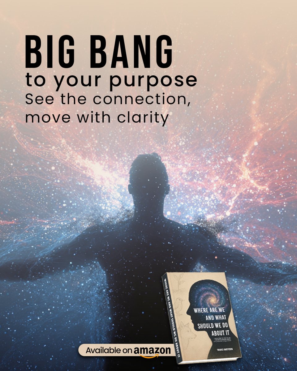 ItsTravisAuthor's tweet image. This book addresses the profound questions of life, offering real and meaningful answers that provide a lasting sense of clarity and purpose.
.
.
#SelfDiscovery #Mindset #Wisdom #Reflection #Universe #PersonalGrowth #Spirituality #Growth #Awareness #InnerJourney #Transformation