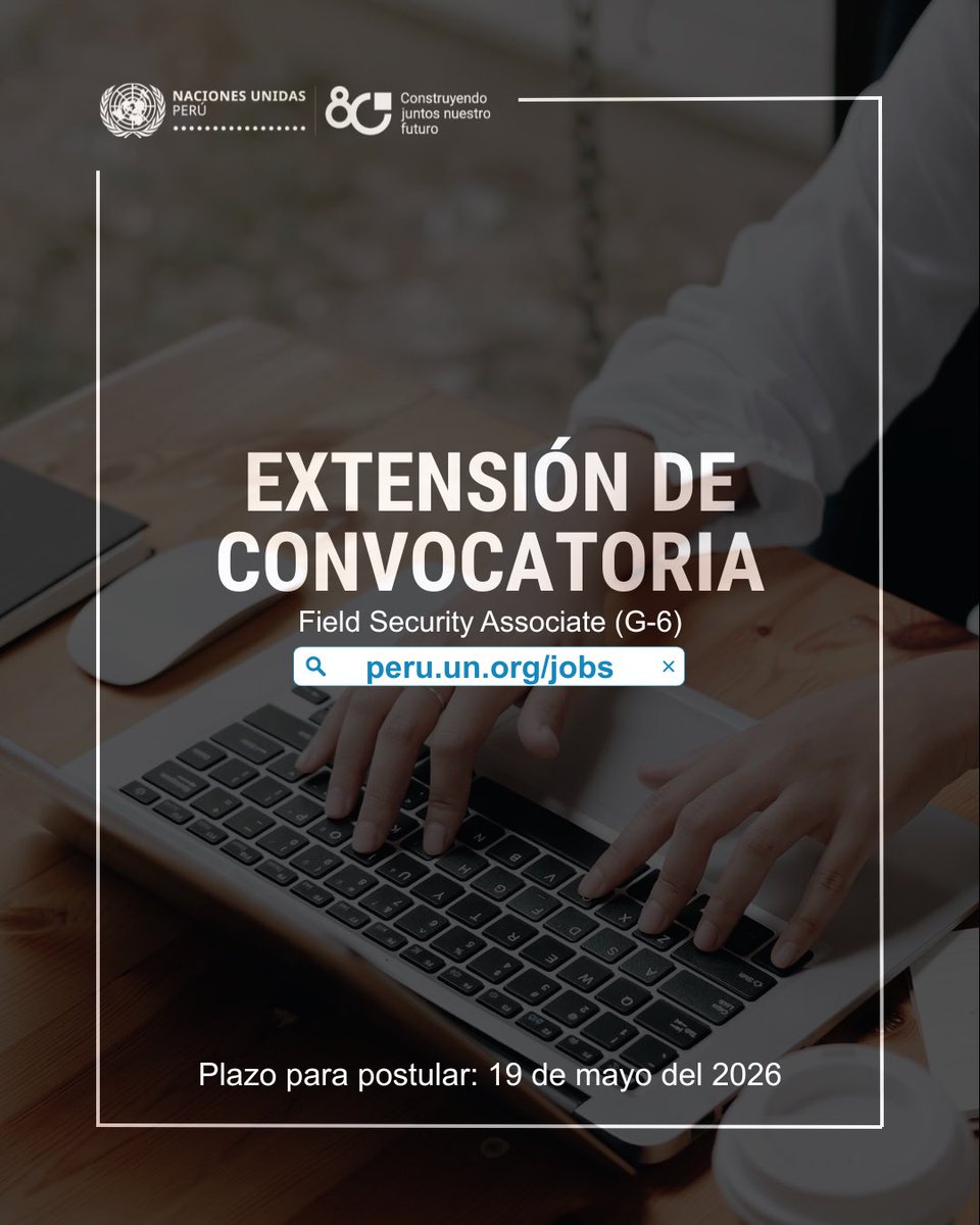 Naciones Unidas Perú tweet media