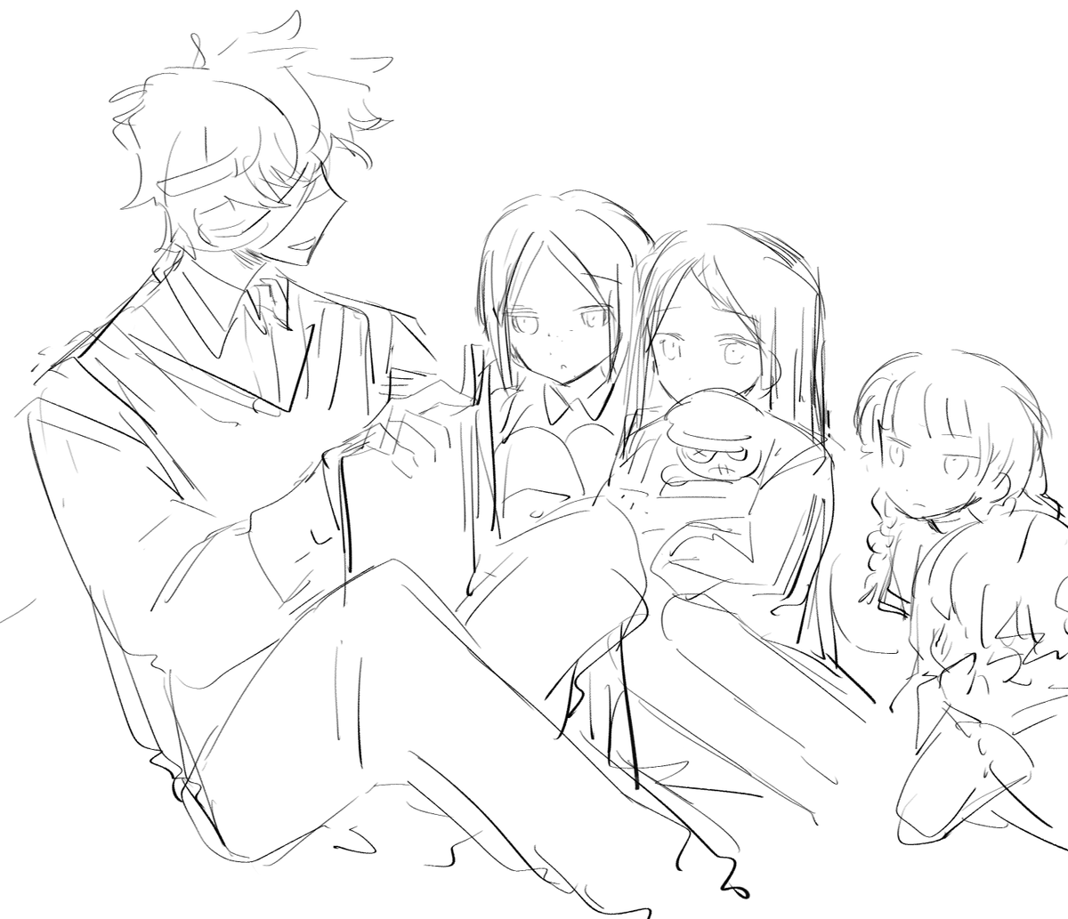 chibichan_okk's tweet photo. 完全な願望で描いたこの図がありえたかもしれないってこと？ https://t.co/vzUL0gkTm3