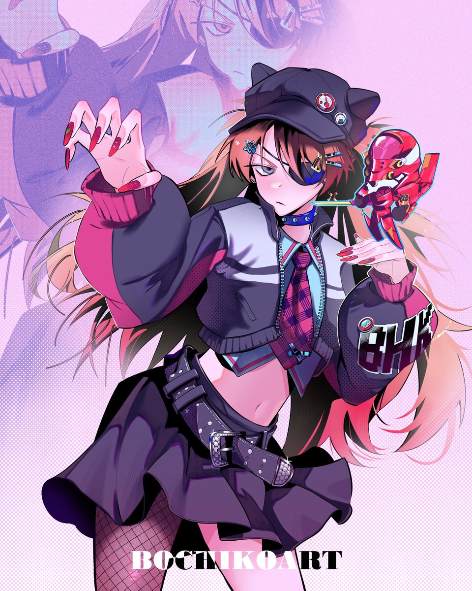 Bochiko90's tweet photo. Fanart of Asuka Langley from Neon Genesis Evangelion #asuka #evangelion https://t.co/6fTrxKqaF5