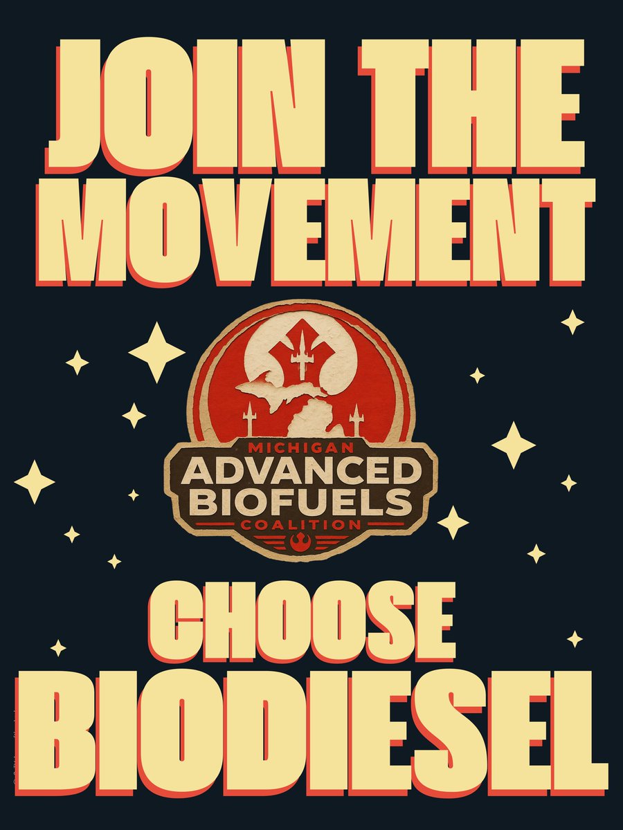 MiBiofuels's tweet photo. May the 4th of biodiesel be with you—and your cleaner cruiser!

In a galaxy not so far away, fleets are finding a cleaner way to power up—no hyperdrive required!

While some still rely on the dark side for fuel, others are choosing a more balanced approach—one that cuts emissions, improves air quality, and keeps operations running smoothly.

Enter biodiesel—the true Renewable Force!

Made from renewable materials like Droid Oil, Shisha oil, and Arcturan musk oil, biodiesel provides immediate carbon reductions across the planet without needing a new fleet of starships. Whether you’re using B20 or going full B100, you’re lowering lifecycle greenhouse gas emissions while maintaining performance—even in the toughest conditions.

The best part? This isn’t science fiction. Fleets all over the galaxy are already using biodiesel to reduce particulate matter, hydrocarbons, and carbon monoxide—helping protect the health of communities on every planet.

So today, as we celebrate May the 4th Day, remember that you don’t need the power of the Jedi to make a difference. Just better, cleaner fuel.

#MayThe4th #Biodiesel #CleanAir #RenewableEnergy #FleetSustainability