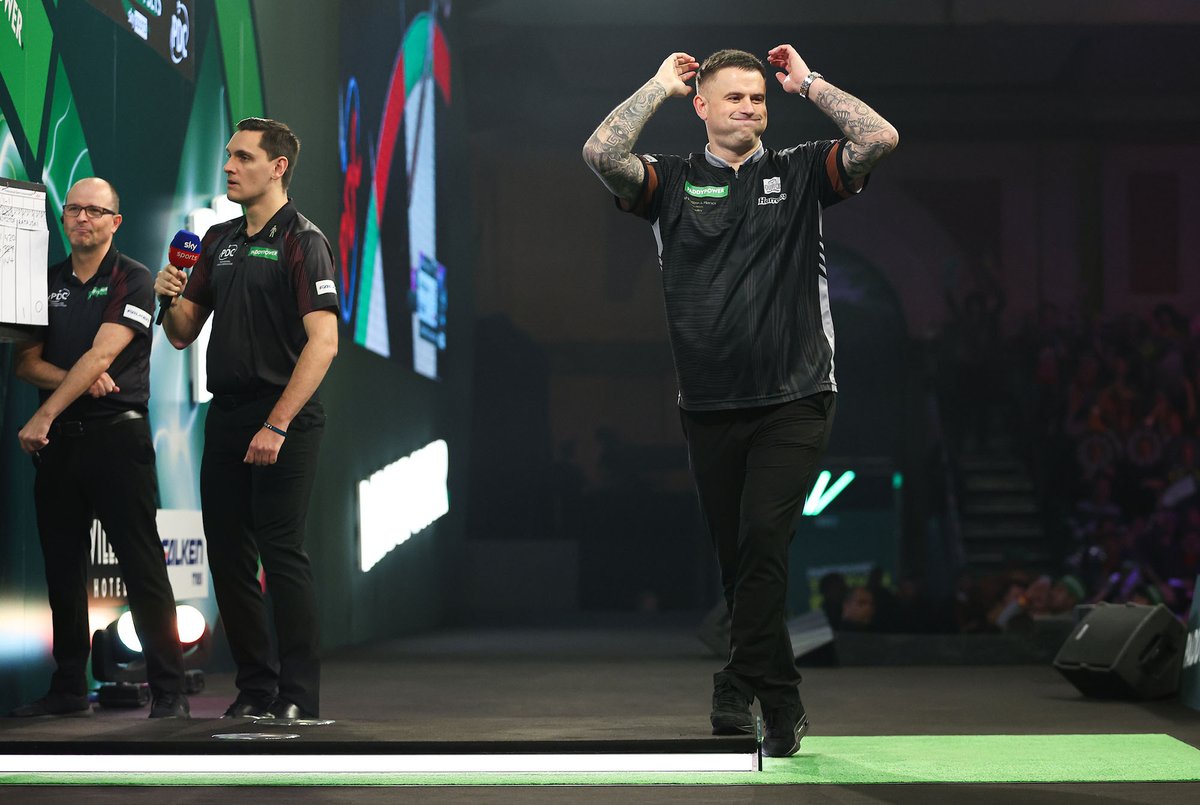 OfficialPDC's tweet photo. Who will claim their first PDC ranking title in Hildesheim? 👀

Kevin Doets and Luke Woodhouse are about to go head-to-head in the #PC13 final!

Watch live on PDCTV...

📺 https://t.co/YyBPPwoMK8 
#PC13 https://t.co/iaQeZQNqyh