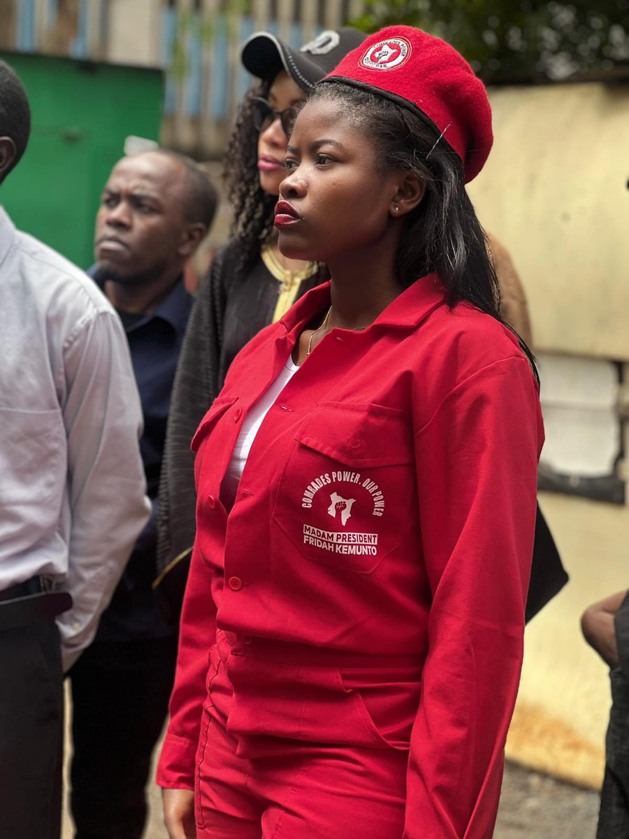 Its_Davis11's tweet photo. The call for youth participation in governance continues to grow stronger, driven by leaders who understand the urgency of change. Fridah NYC President, Captain Fridah, #KemuntoNiPawa, #WakatiNiSasaGENZ https://t.co/nszsDsuGCM